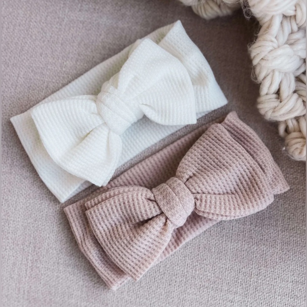 3 Caden Lane Headbands 0-3 Months - Picture 1 of 2